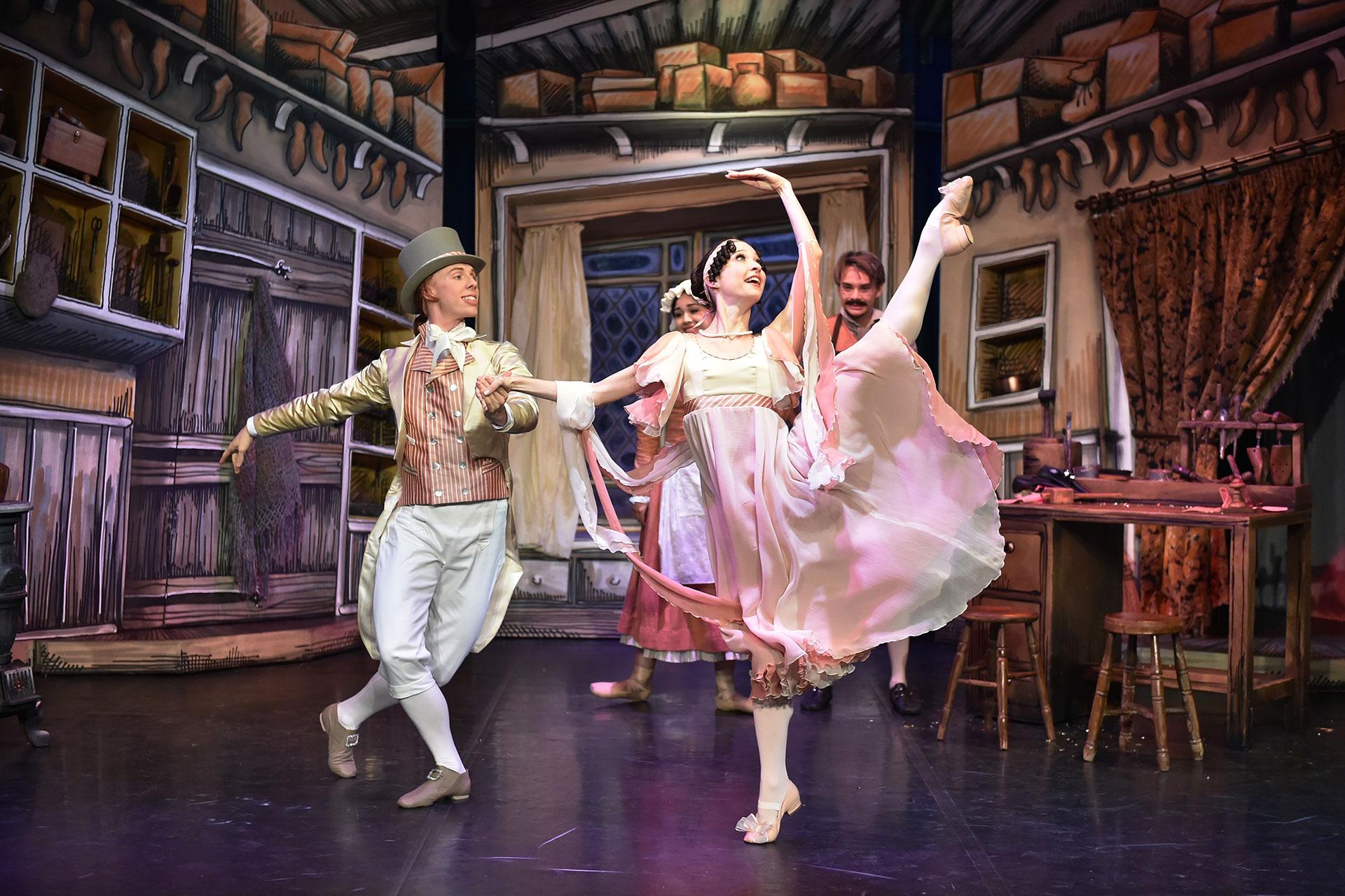 With delightful new shoes, Joseph and Frances dance thankful for the amazing work