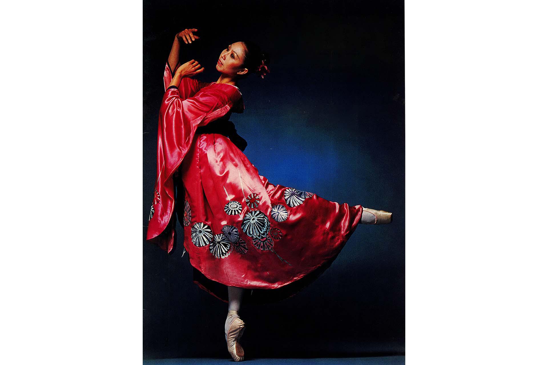 Jenny Sui-Kan Chiang in the Company’s 1979 version of Madame Butterfly by Company dancer and Founder Choreographer Jonathan Thorpe