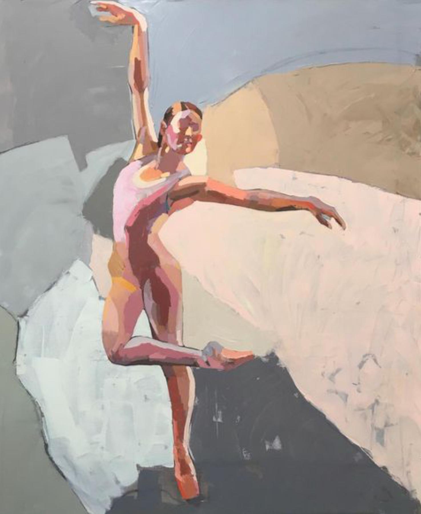 Painting of a ballet dancer